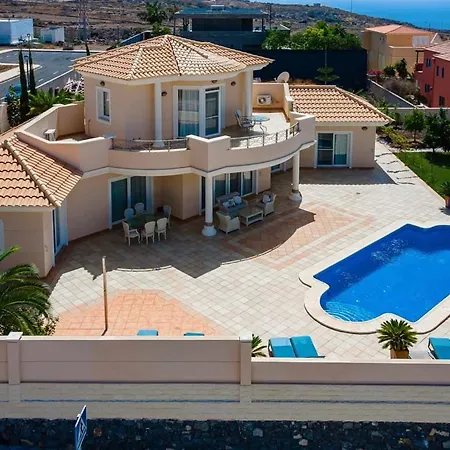 Buenavista Family With Private Heated Pool Garden Parking ヴィラ アデヘ